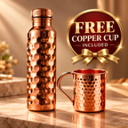 Honeycomb Bottle + Copper Cup