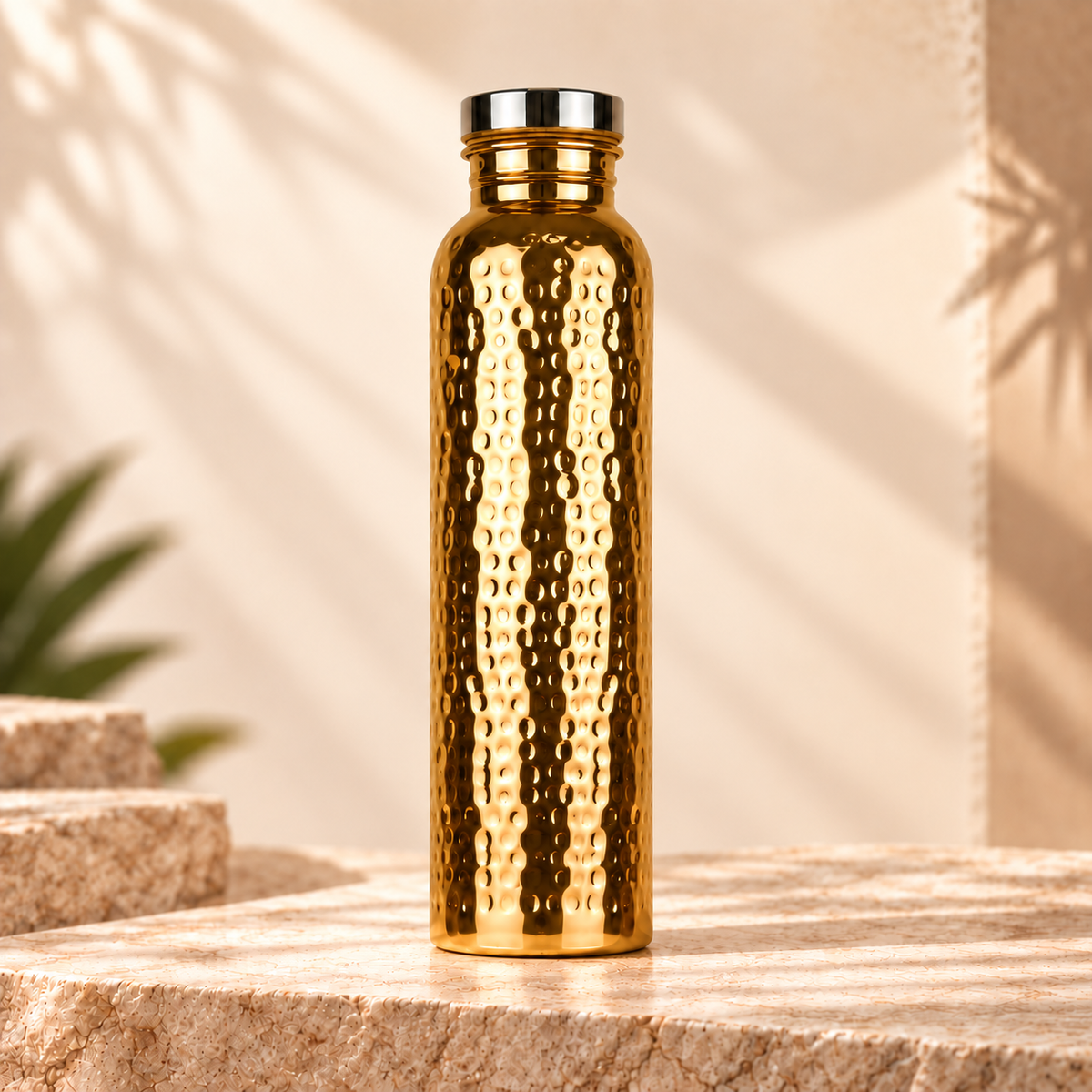 Hammered Copper Thermal Bottle